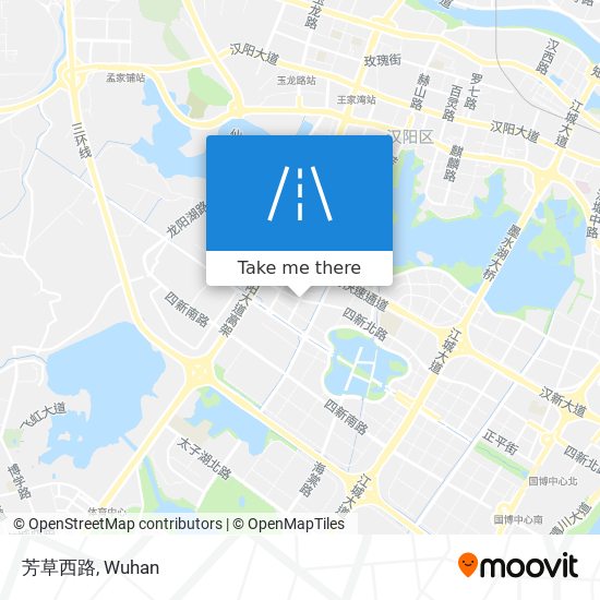 芳草西路 map