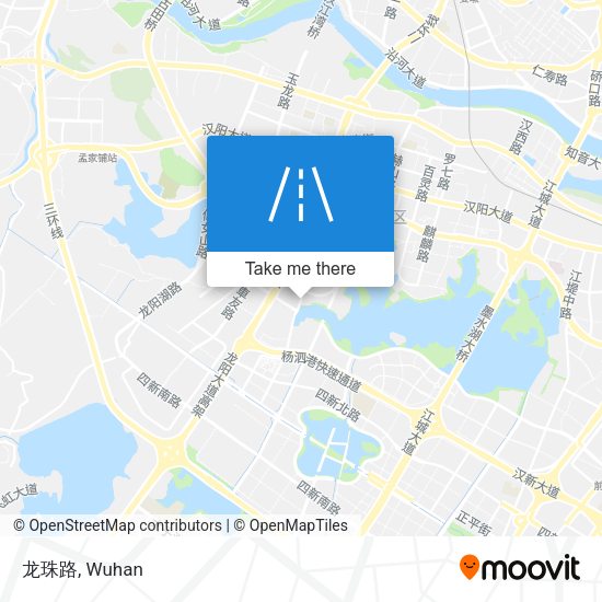 龙珠路 map