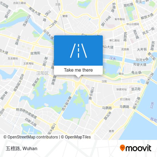 五檀路 map