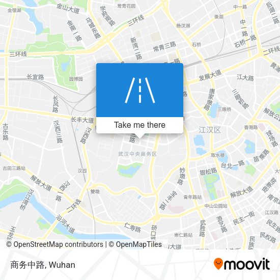 商务中路 map