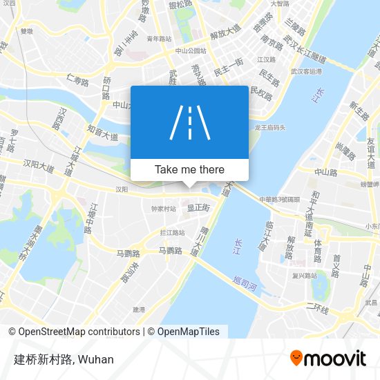 建桥新村路 map