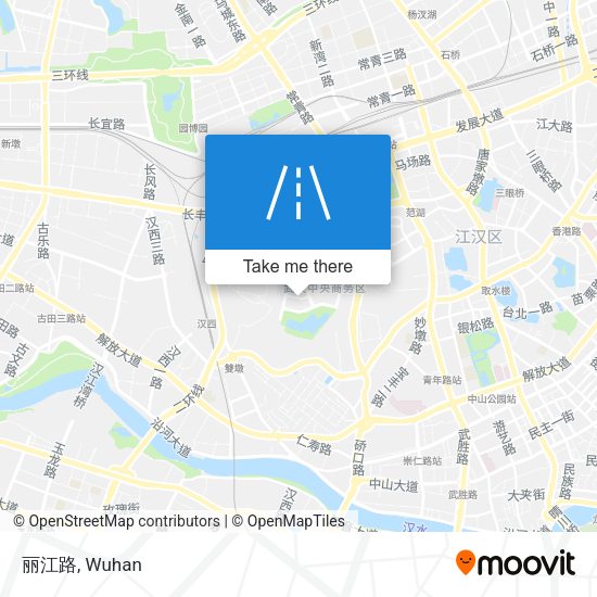 丽江路 map