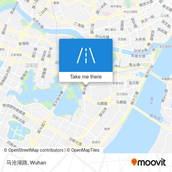 马沧湖路 map