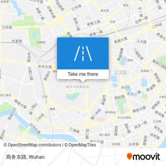 商务东路 map