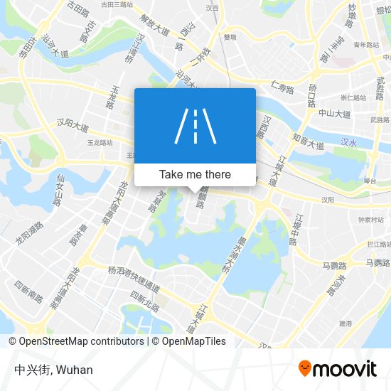 中兴街 map