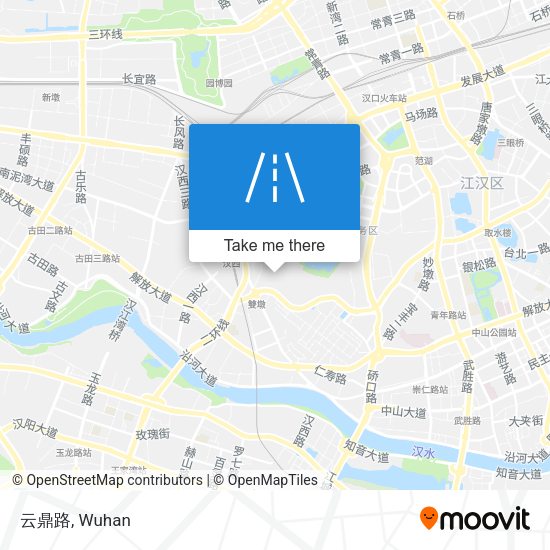 云鼎路 map