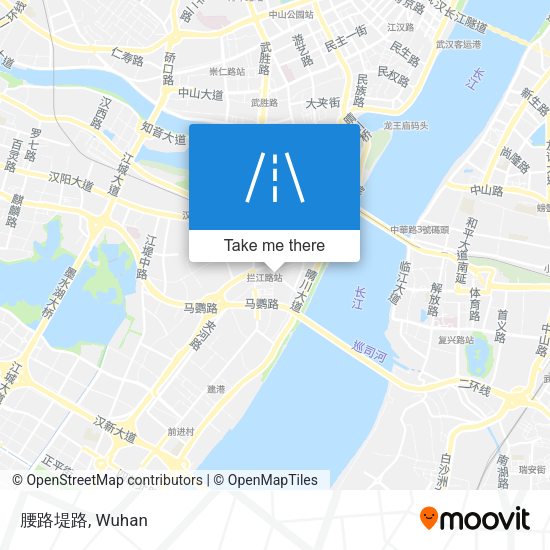 腰路堤路 map