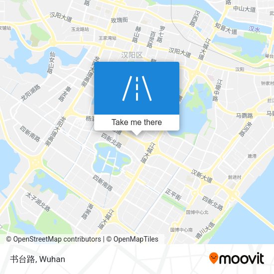 书台路 map