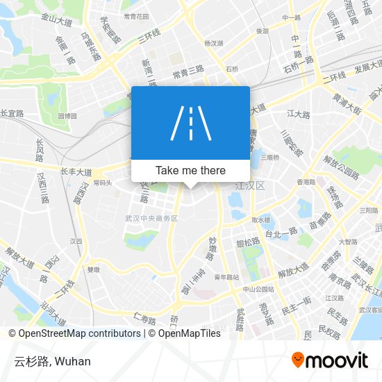 云杉路 map