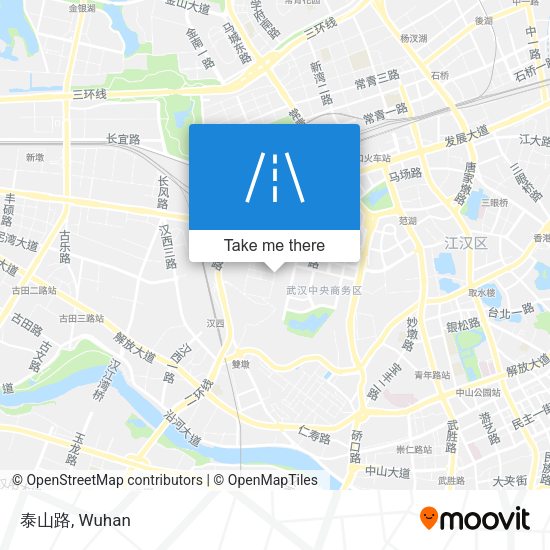 泰山路 map