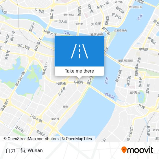 自力二街 map