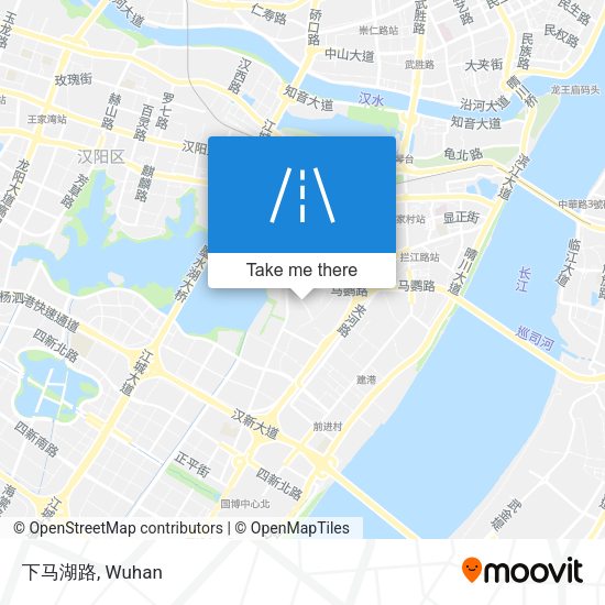下马湖路 map