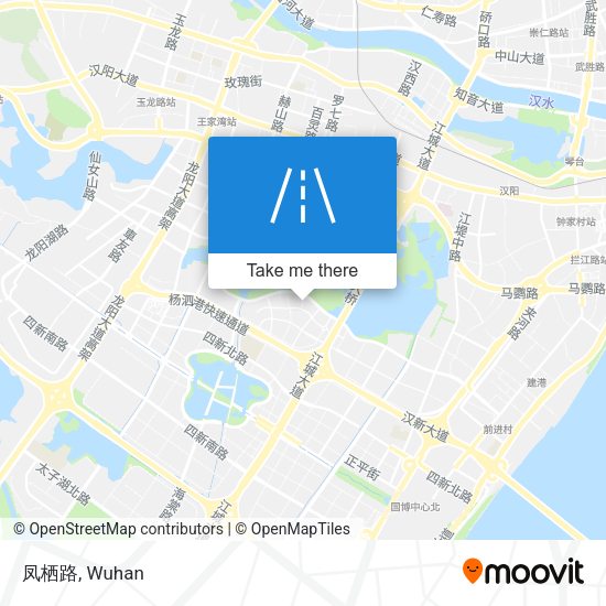 凤栖路 map