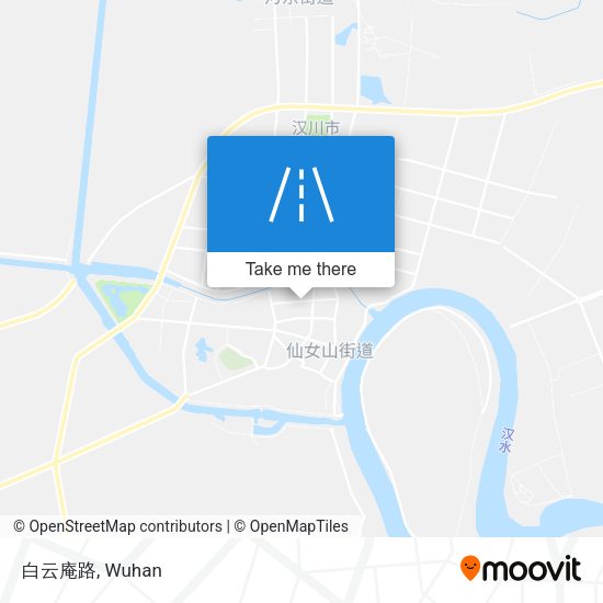 白云庵路 map