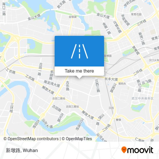 新墩路 map