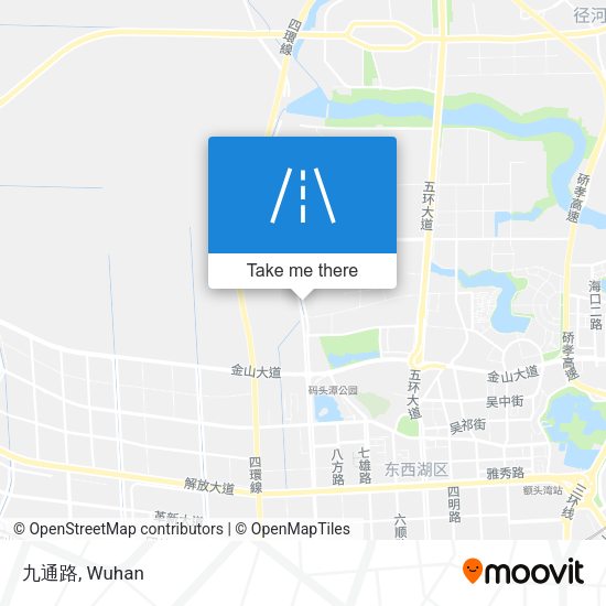 九通路 map
