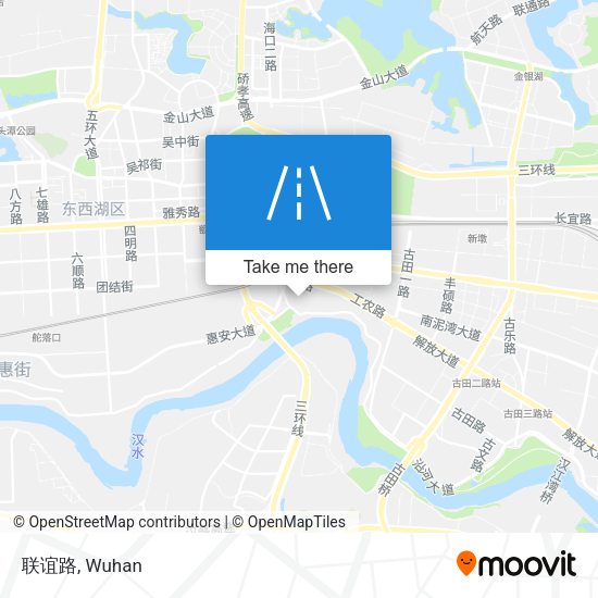 联谊路 map
