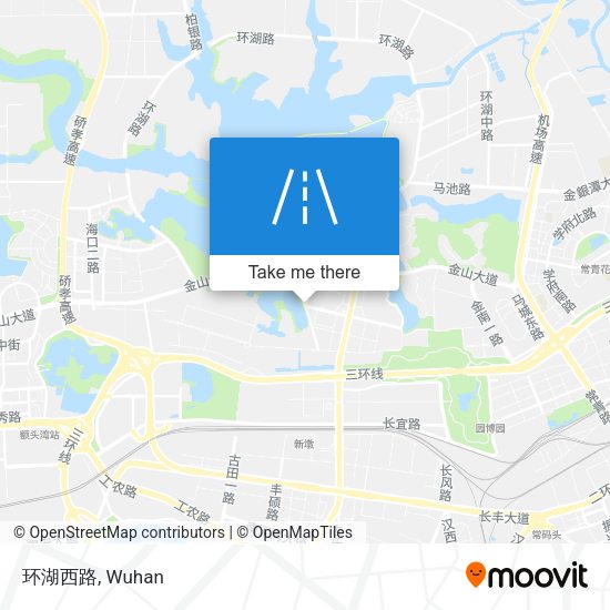 环湖西路 map