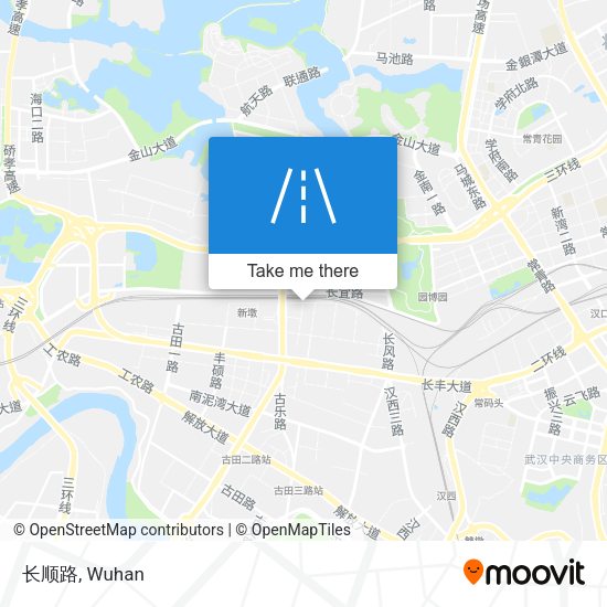长顺路 map