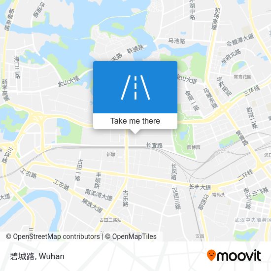 碧城路 map