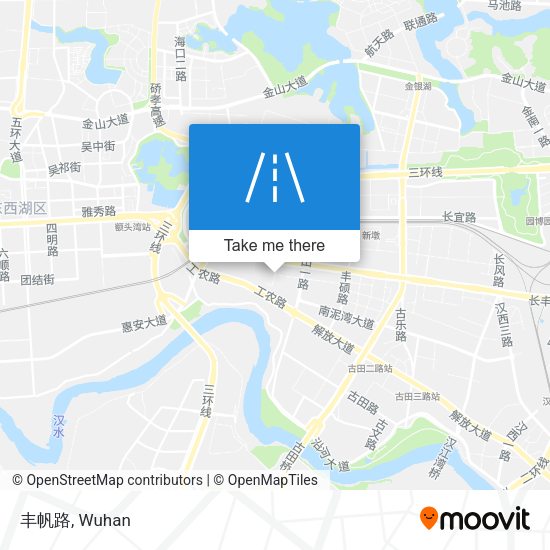 丰帆路 map