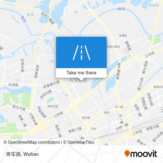 将军路 map