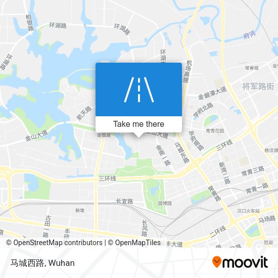马城西路 map