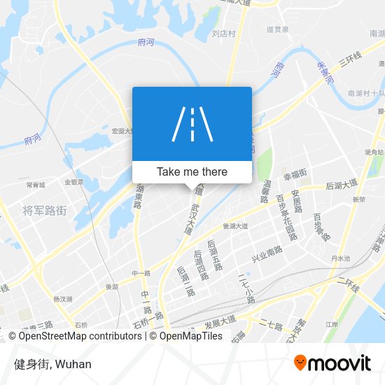 健身街 map