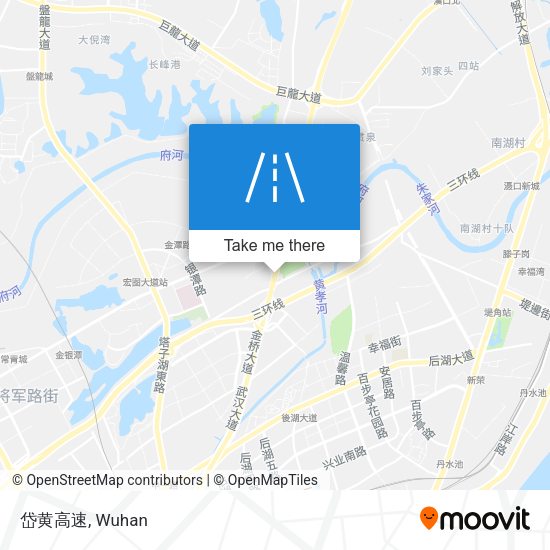 岱黄高速 map