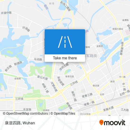 康居四路 map