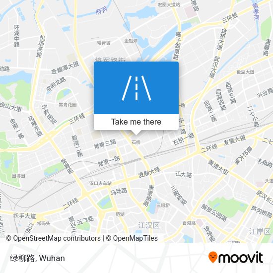 绿柳路 map