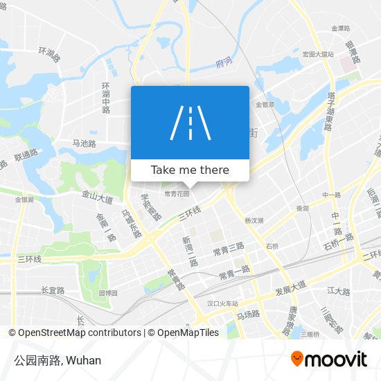 公园南路 map