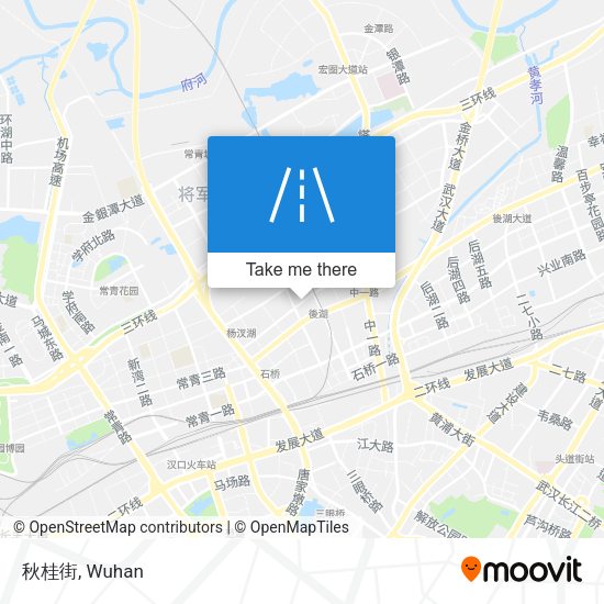 秋桂街 map
