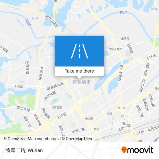 将军二路 map
