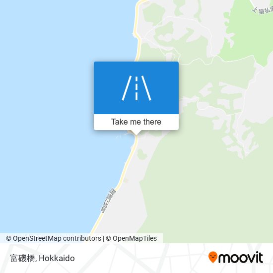 富磯橋 map