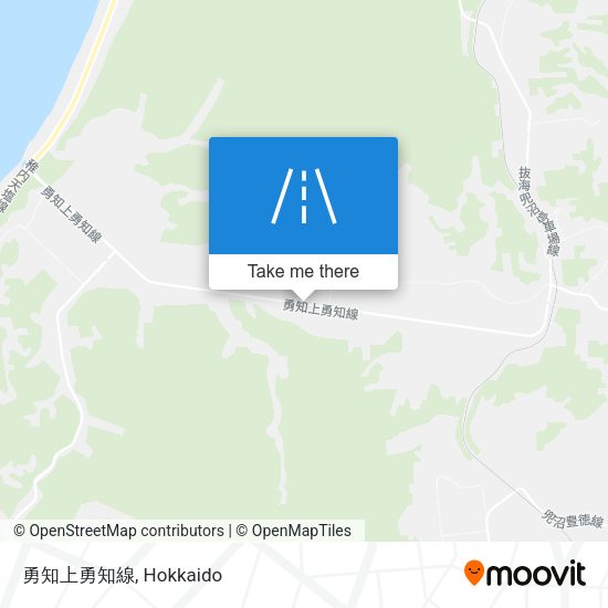 勇知上勇知線 map