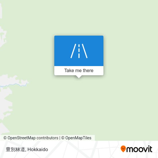 豊別林道 map