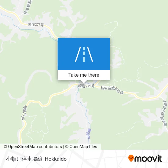 小頓別停車場線 map