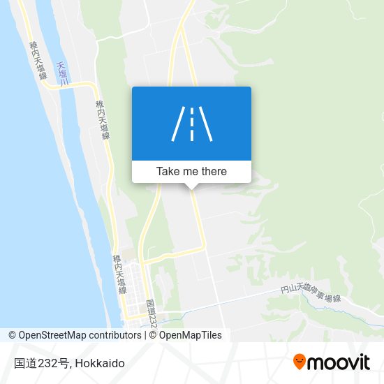 国道232号 map