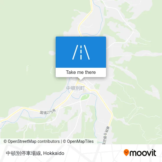 中頓別停車場線 map
