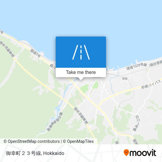 御幸町２３号線 map