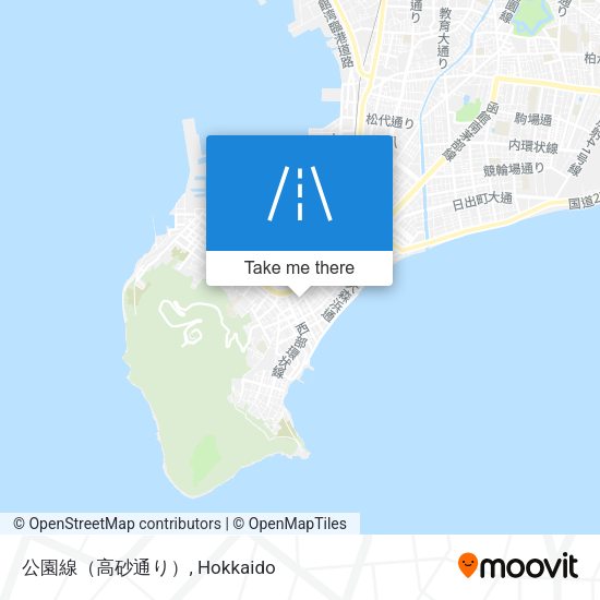 公園線（高砂通り） map