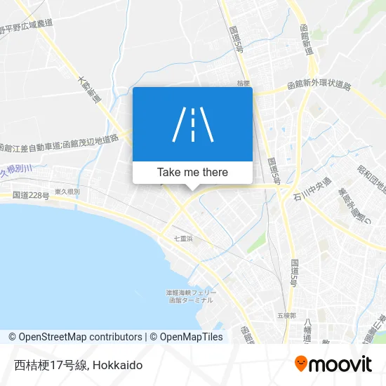 West Kikyo 17th Line map