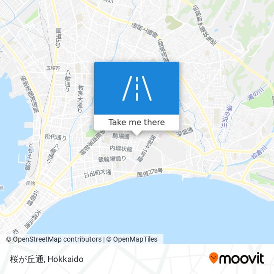 桜が丘通 map