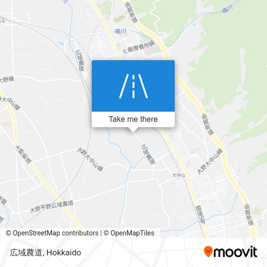 広域農道 map