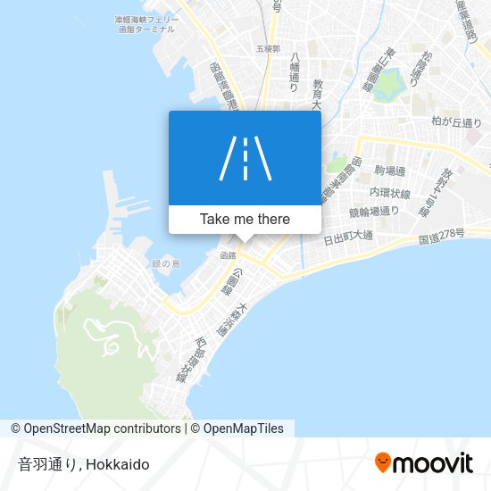 音羽通り map