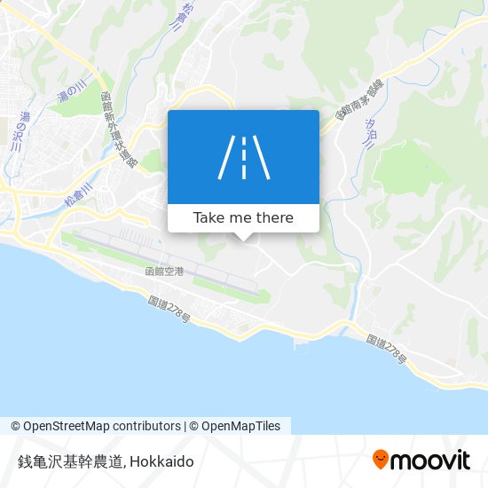 銭亀沢基幹農道 map
