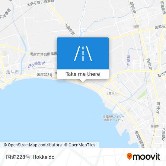 国道228号 map