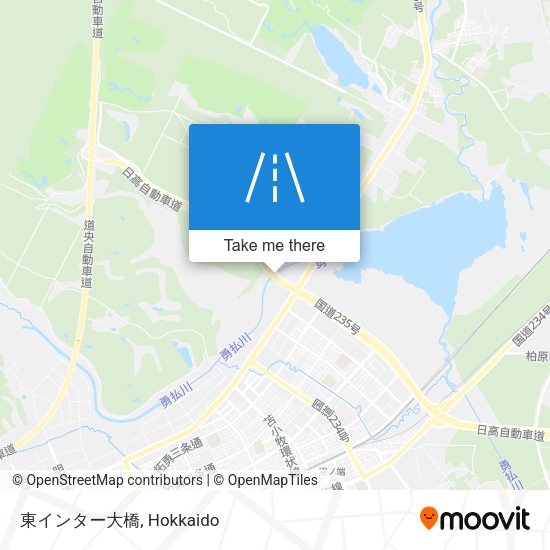 東インター大橋 map