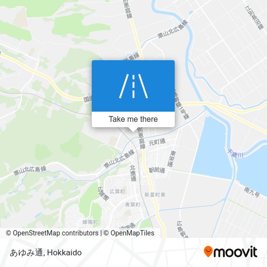 あゆみ通 map